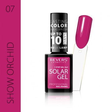 REVERS Revers solar gel lak za nokte show orchid 07 12 ml