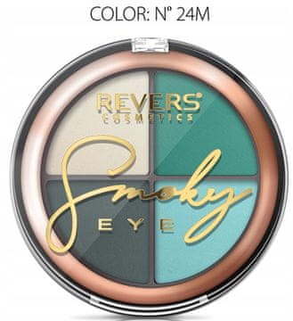 REVERS Paleta sjenila Revers Smoky Eye 24 - prasovito postojane, mješavina završnica 8 g