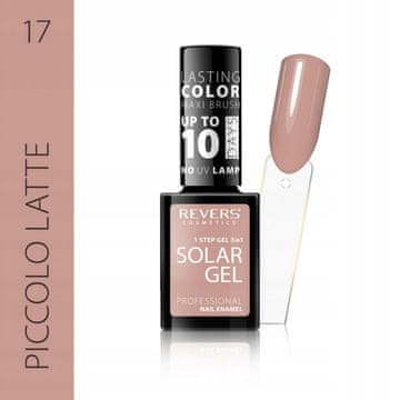 REVERS Revers Solar Gel lak za nokte 12 ml Piccolo Latte #17 efekt hibrida