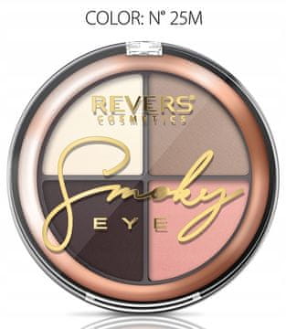 REVERS Revers Smoky Eye 25 paleta sjenila - postojane intenzivne boje 9 nijansi