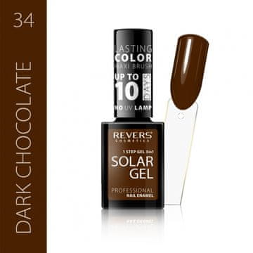 REVERS Revers solar gel lak za nokte 34 12 ml - efekt hibrida bez lampe