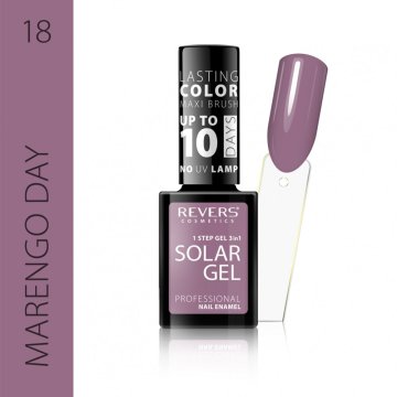 REVERS Revers solar gel 18 marengo day - lak za nokte s efektom hibrida, 12 ml