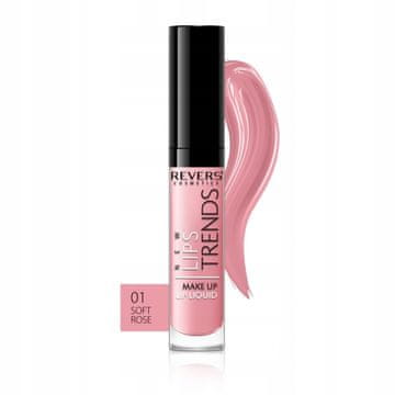 REVERS Revers new lip trends matirajuća tekuća pomada 1 soft rose 4,5 ml