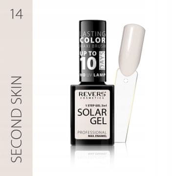 REVERS Revers solar gel #14 lak za nokte 12 ml hibridni efekt do 10 dana