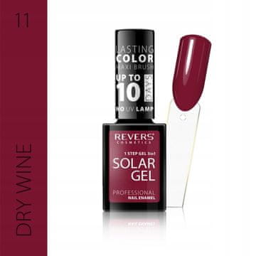 REVERS Revers solar gel lak za nokte 12 ml br. 11, efekt hibrida, sjaj