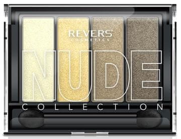 REVERS Paleta sjenila Revers Nude Quatro 09P - mat i sedefaste nijanse
