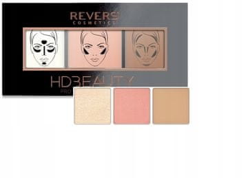 REVERS Revers HD Beauty Pro Contour 02 - paleta za konturiranje i isticanje