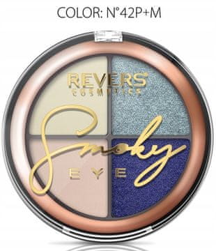 REVERS Paleta sjenila Revers Smoky Eye 42 - trajni miks završnih obrada, 9 boja