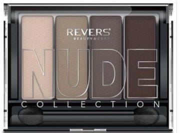 REVERS Revers nude kolekcija paleta 4 mat sjenila za oči nude 6 g