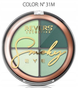 REVERS Paleta sjenila Revers Smoky Eye 31M - postojane, jako pigmentirane