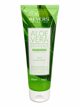 Višenamjenski umirujući aloe vera gel za lice i tijelo Revers Aloe Vera