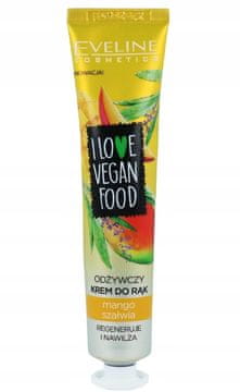 Eveline Cosmetics Eveline i love vegan food krema za ruke Mango i kadulja 50 ml