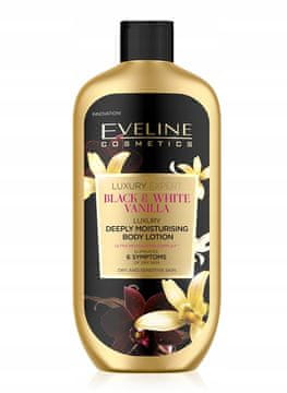 Eveline Cosmetics Eveline Luxury Expert Black&White mlijeko za tijelo s mirisom vanilije 350 ml