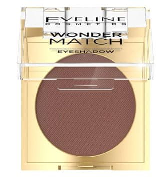 Eveline Cosmetics Eveline Wonder Match Mono sjenilo za oči 04 Smeđa mat 3 g