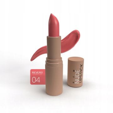REVERS Revers new nude lipstick 04 - satenska nude pomada u štapiću 4 g