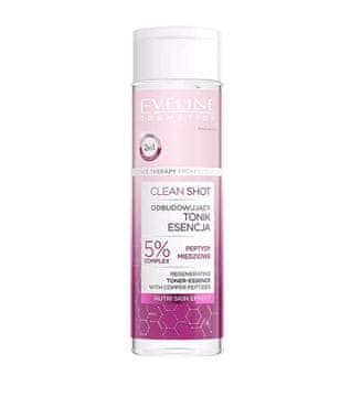 Eveline Cosmetics Peptidni tonik-esencija za obnovu Eveline Clean Shot