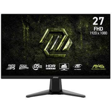 Monitor MAG 275F E20 / 27" (68,5 cm) / 1920 X 1080 / 200 Hz / 0,5 ms