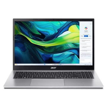 Acer Laptop Aspire Go 15 Ryzen 7/ 16 GB / 512 GB SSD / 15.6" FHD IPS / Windows 11 Home / srebrni