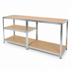 Linder Exclusiv Metalna polica 180x90x40 cm 5 polica