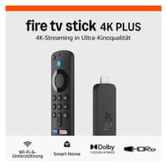 Amazon Fire TV Stick 4K Plus Wi-Fi 6 media player s podrškom za Dolby Vision, Dolby Atmos i HDR10+