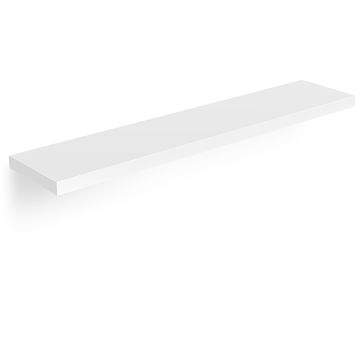 Casaria Plutajuća zidna polica bijela 110 cm MDF nosivost 15 kg