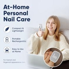 Netscroll Uređaj za njegu noktiju plavim svjetlom (460 nm), za liječenje gljivičnih infekcija, promijenjenih noktiju i zadebljanih noktiju, RepairNail.