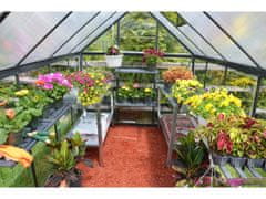 Palram POLIKARBONATNI STAKLENIK – HYBRID (Tip 6x10) – Dimenzije: 185 x 306 cm – ANTRACIT