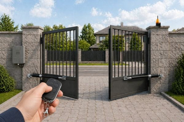 Zanesljiv in zmogljiv pogon za dvokrilna vrata