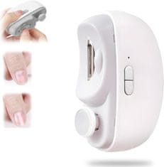 Netscroll 2-u-1 električni rezač noktiju s 360° turpijom, NailCutter.