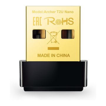 TP-Link Archer T2U Nano AC600 Nano dvopojasni bežični USB adapter