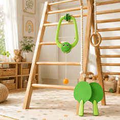 JOJOY® Teniska igra za dovratnik, viseća loptica za trening refleksa, podesiva visina, zabava za djecu i odrasle | PINGPLAY