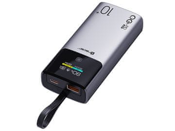Comet 10.000 mAh Power Bank s PD+QC zaslonom