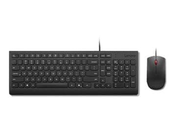 Lenovo Essential set žičane tipkovnice i miša (SL), crna, 3-godišnje jamstvo