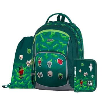 Oxybag OXY GO - Playworld školski set od 3 dijela: ruksak, pernica, torba