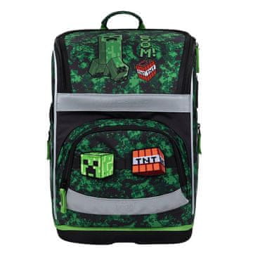 BAAGL Zippy Plus Minecraft Boom školska torba
