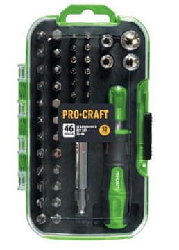Procraft Set bitova SS-46, S2 46-piece