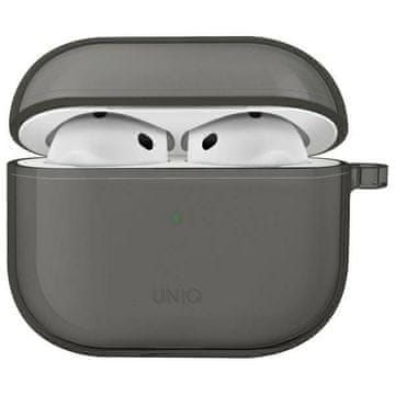 INNA Uniq Staklena Futrola Za Airpods 4 3 2 Pro Za Apple Zaštitni Materijal Dimljena Sjajna