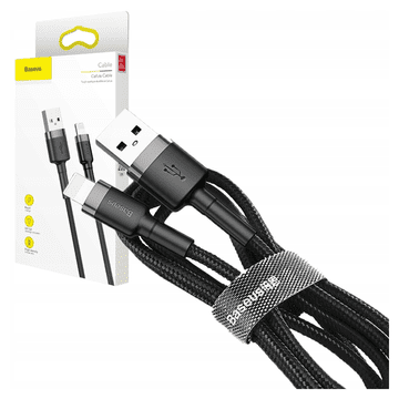 BASEUS Baseus Usb Kabel Za Lightning Za Iphone I Ipad 1M 24A Brzi Prijenosni Kabel
