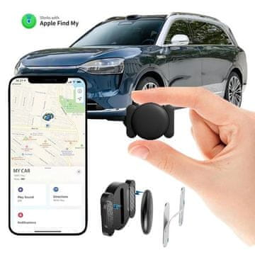 Cool Mango GPS lokator za ključeve i predmete sa zvučnim alarmom, iOS i Android, IPX6 - TrackMate