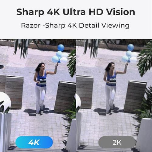 Široki panoramski pogled od 180° u 4K rezoluciji