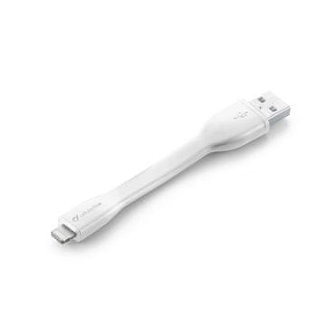 CellularLine CellularLine USB kabel s fleksibilnim Lightning priključkom, bijeli