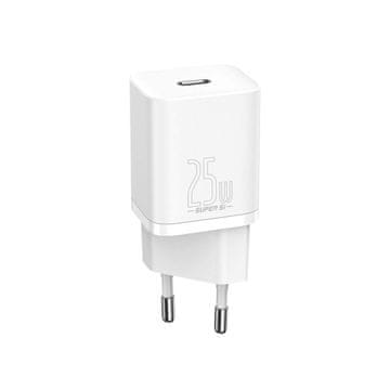 BASEUS BASEUS Super Si Quick 25W kućni punjač, bijeli