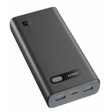 CellularLine FAST prijenosna baterija, 20.000 mAh, crna