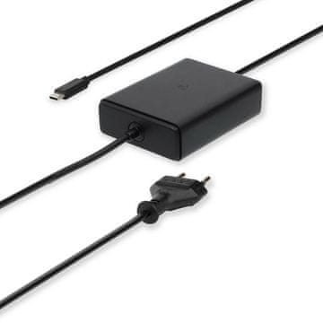Nedis Nedis NBAU45110BK 45 W univerzalni GaN adapter za napajanje prijenosnog računala