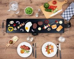 Alpina Električni roštilj ED-223160 Električni stolni teppanyaki roštilj 2000W 70 cm