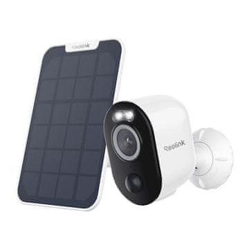 Reolink Argus B330 IP kamera, 5MP, vanjska, baterijska, noćni vid u boji, Wifi, solarni panel (BWC5MP01SPW)