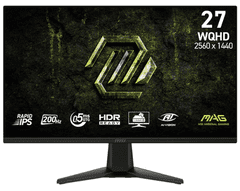 MSI MAG 275QF E20 gaming monitor, 27 (68,5 cm), WQHD, 200 Hz (9S6-3CAA1M-003)