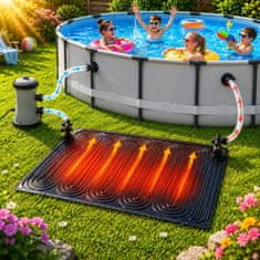 Solarna podloga za bazen, solarni panel za grijanje, solarni grijač za bazen, kolektor