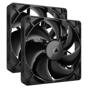 Corsair Ventilator Corsair iCUE LINK RX140, PC kućište, 14 cm, Crni, 2 kom