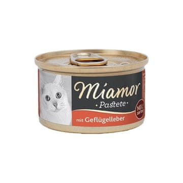 Miamor MIAMOR Pašteta s peradi i jetrom - poslastica za mačke - 85g